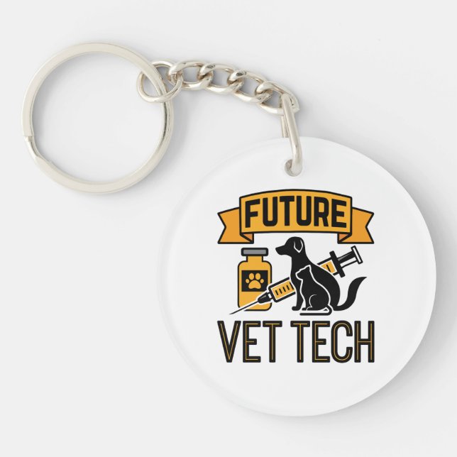 Llavero Future Vet Tech (Frente)