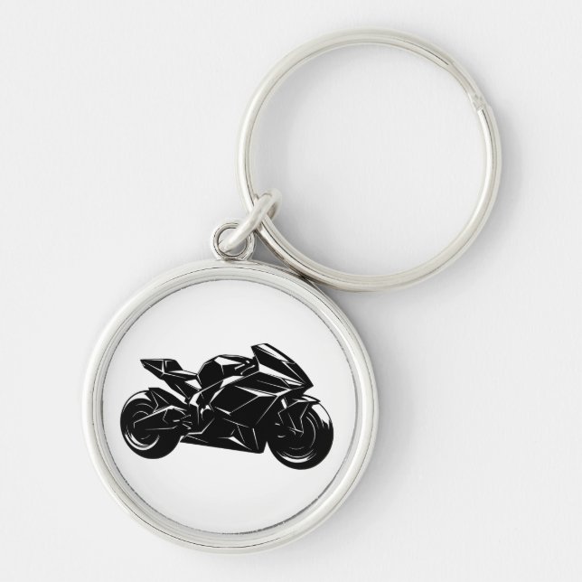 Llavero Futuristic Sport Motorcycle Design (Frente)