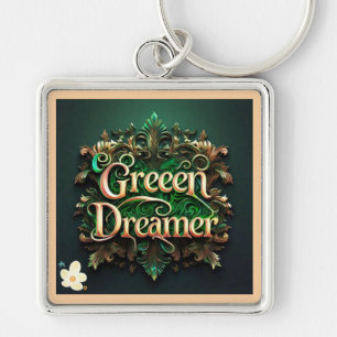 Llavero "Futuro amigable con los ecológicos"