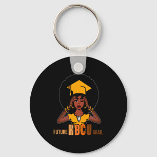 Llavero Futuro graduado de Hbcu Historia Chica universitar