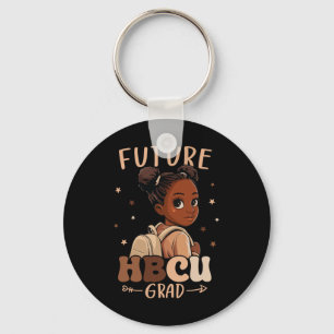Llavero Futuro Hbcu Grad Niños Chica Negro Afro Histor Neg