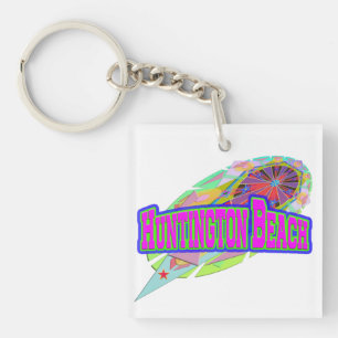 Llavero Futuro Keychain de Huntington Beach