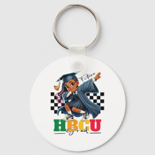 Llavero Futuros graduados de Hbcu niños niña negra afro hi