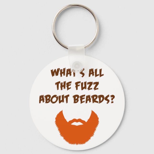 Llavero Fuzz sobre las barbas (Anverso)