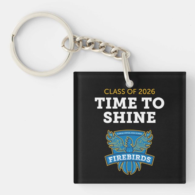 Llavero FVHS Time to Shine (Negro)  (Frente)