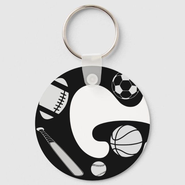 Llavero G inicial (Anverso)