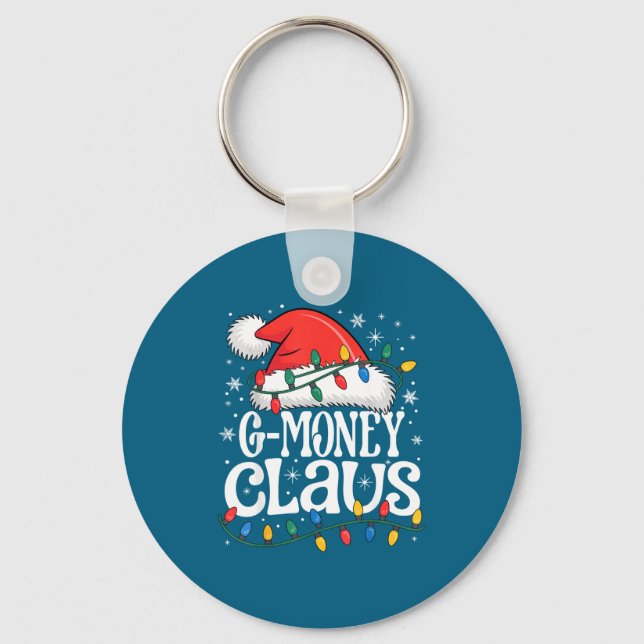 Llavero G-money Claus Funny Xmas Christmas Grandma Holiday (Anverso)