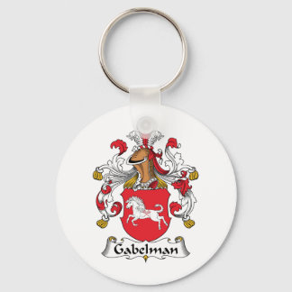 Llavero Gabelman Family Crest