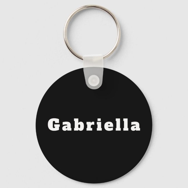 Llavero Gabriella (Anverso)