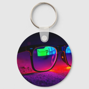 Llavero Gafas Coloridas