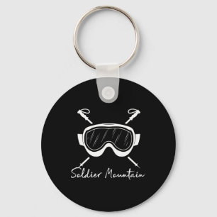 Llavero Gafas de esquí en Soldier Mountain Idaho Vacacione