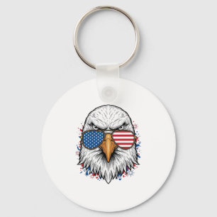 Llavero Gafas de sol águila patriótica Camiseta vector vin