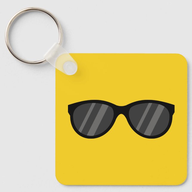 Llavero Gafas de sol de Personalizado Guay (Anverso)