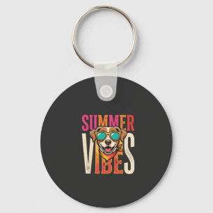 Llavero Gafas de sol para perro Summer Vibes
