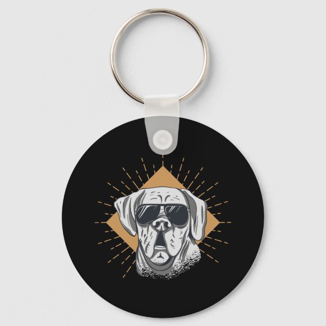 Llavero Gafas de sol para perros increíbles (Anverso)