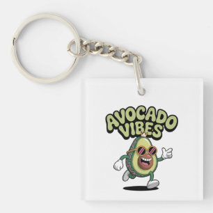 Llavero Gafas divertidas Aguacate