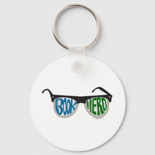 Llavero Gafas Nerd del libro