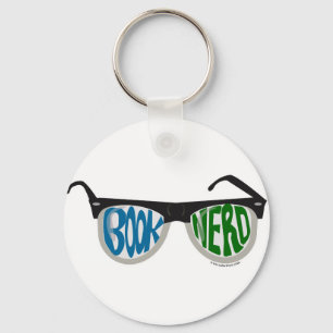Llavero Gafas Nerd del libro