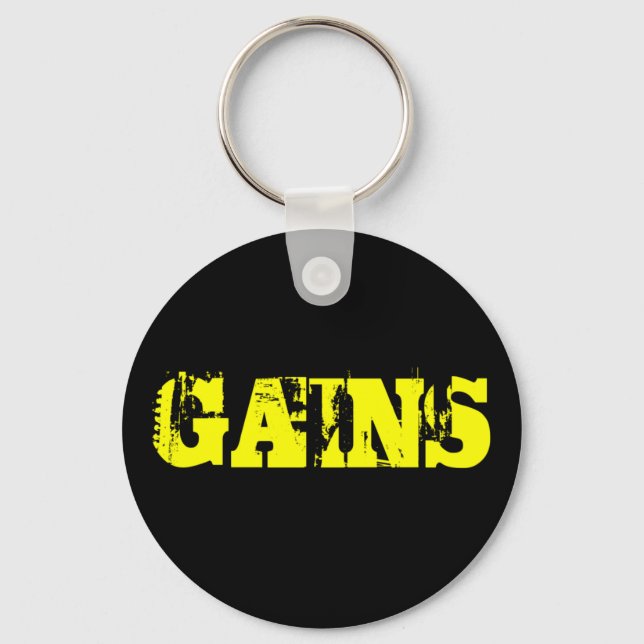 Llavero Gains Gym  (Anverso)