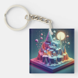 Llavero Galaxia de Navidades de vacaciones