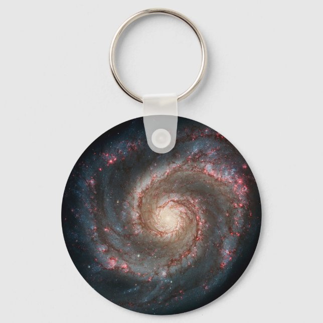 Llavero Galaxia de remolinos Vía Láctea (Anverso)