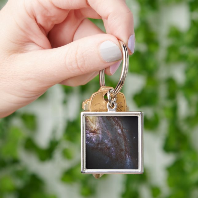 Llavero Galaxia Espiral Ngc 3627. (Mano)