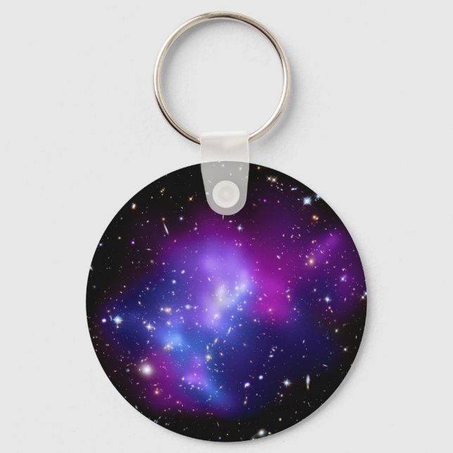 Llavero Galaxy Cluster MACS J0717 (Telescopio Hubble) (Anverso)
