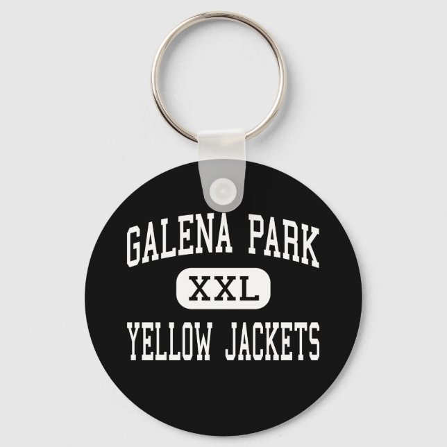 Llavero Galena Park - Yellow Jackets - High - Galena Park (Anverso)