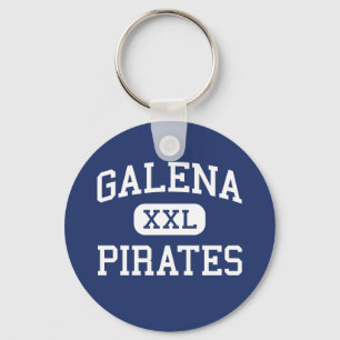 Llavero Galena - piratas - High School secundaria - galena
