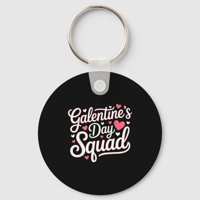 Llavero Galentine's Day Squad For Friends Festive Ladies V (Anverso)