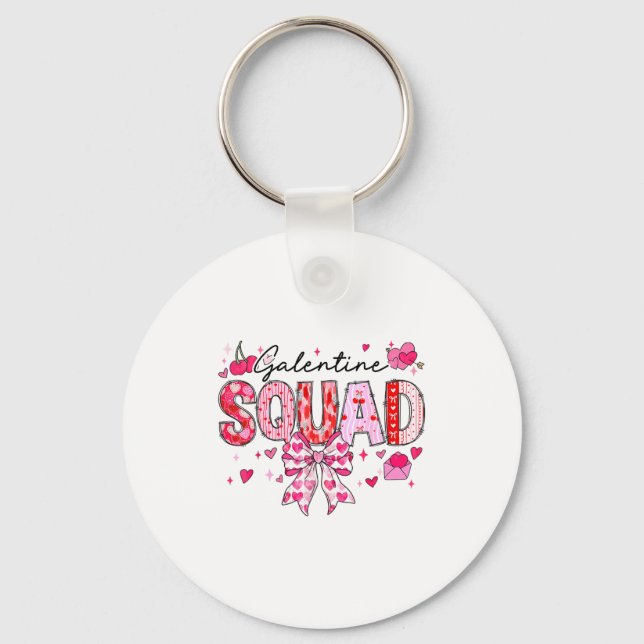 Llavero Galentines Day Women Galentines Squad Funny Valent (Anverso)