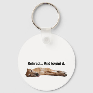 Llavero Galgo de GVV jubilado y que lo ama