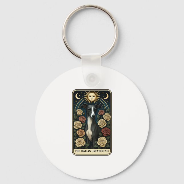 Llavero Galgo italiano (Anverso)