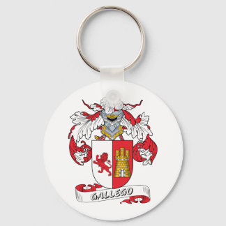 Llavero Gallego Family Crest