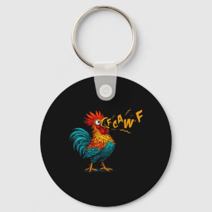 Llavero Gallero Divertido de Pollos y Gallos Susurrador
