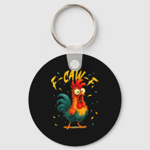 Llavero Gallero Divertido Gallo Susurrador de Pollo F Caw