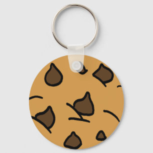 Llavero Galleta De Chocolate Gigante De Dibujos Animados P