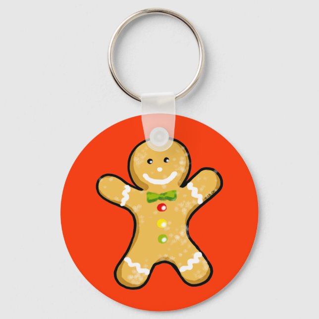 Llavero Galleta de pan de jengibre (Anverso)