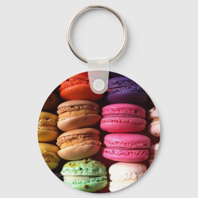 Llavero galletas de macaron (Anverso)