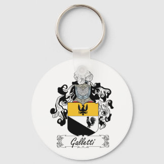 Llavero Galletti Family Crest