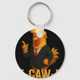 Llavero Gallina de humor divertido cita meme gallo anti-av