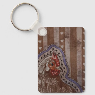 Llavero Gallo de Campo