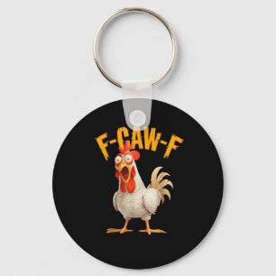 Llavero Gallo de gallina divertido F-Awk-F F-Caw-F juego d