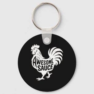 Llavero Gallo de Pollo Salsa Impresionante