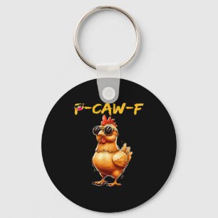 Llavero Gallo Divertido Gafas De Sol Cacareo Humor Para Ho