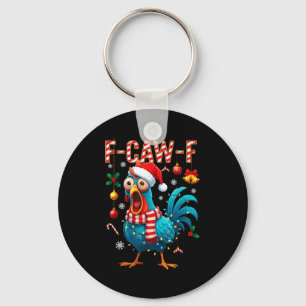 Llavero Gallo divertido meme de pollo gracioso Fcawk Navid