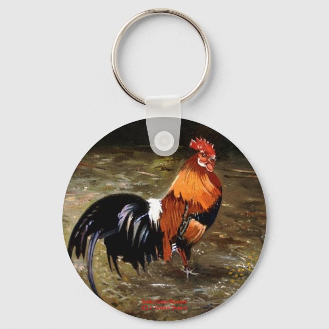 Llavero Gallo/Galo/Rooster (Anverso)