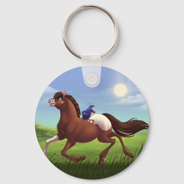 Llavero Galloping Appaloosa (Anverso)