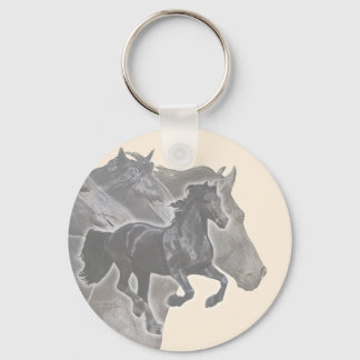 Llavero Galloping Friesians