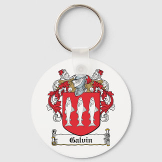 Llavero Galvin Family Crest
